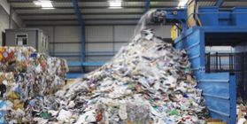 The recycling plant, sorting and recycling of solid waste