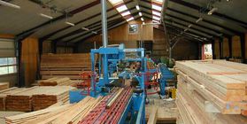 Wood production closed-loop (zero waste) cycle of sawn timber of European quality